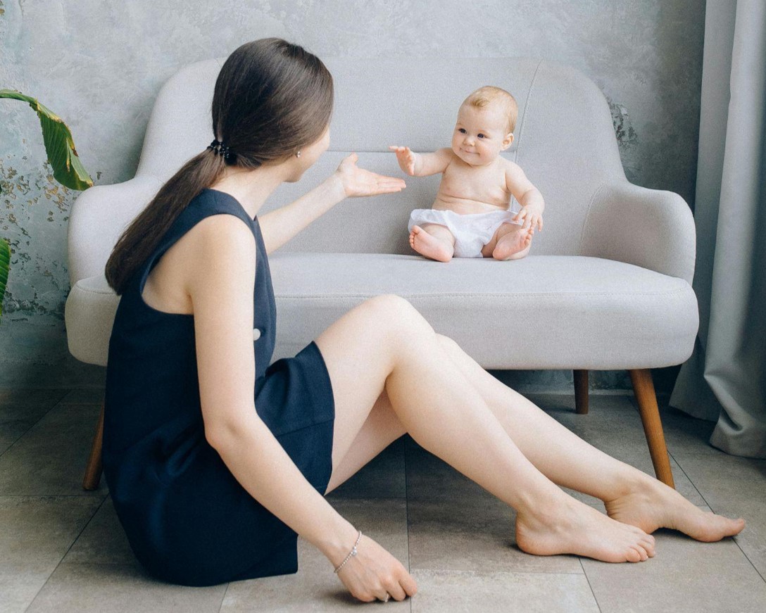 Summer Memories with a Wooden High Chair